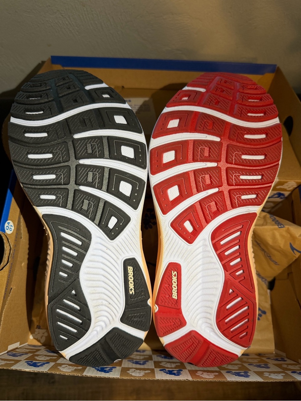Brooks Chip 'n' Dale Running Shoes - Rust & Blush Pink - Picture 2 of 7